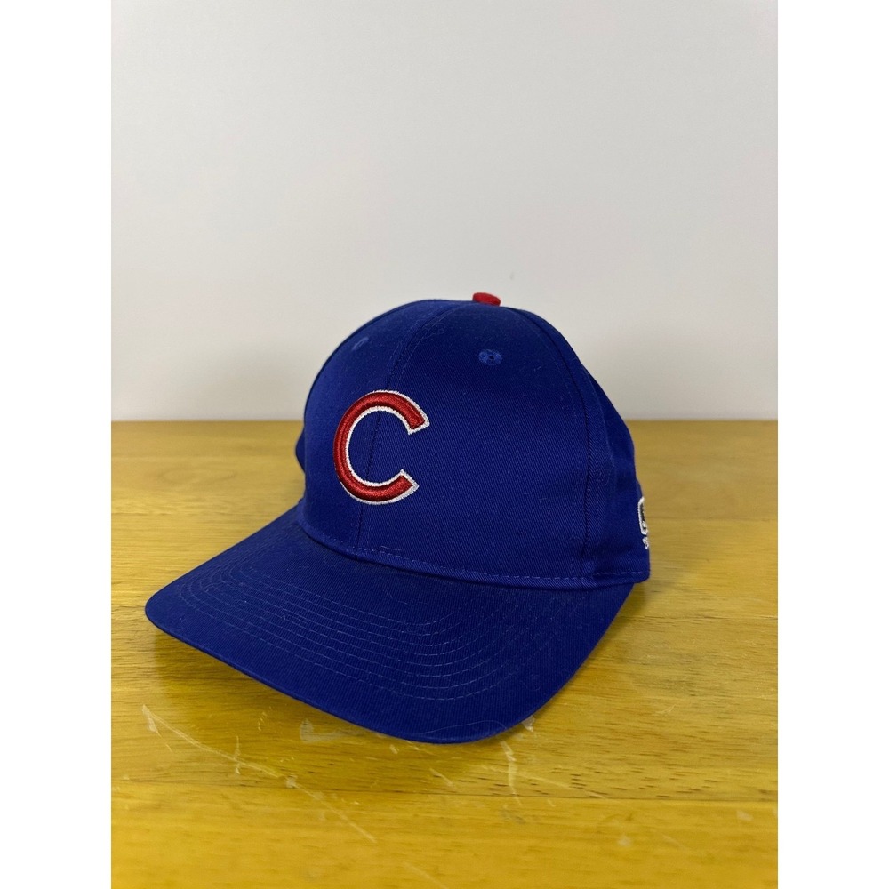 OC Sports MLB Baseball Cap Adult OSFM Chicago Cubs C Logo Blue Adjustable